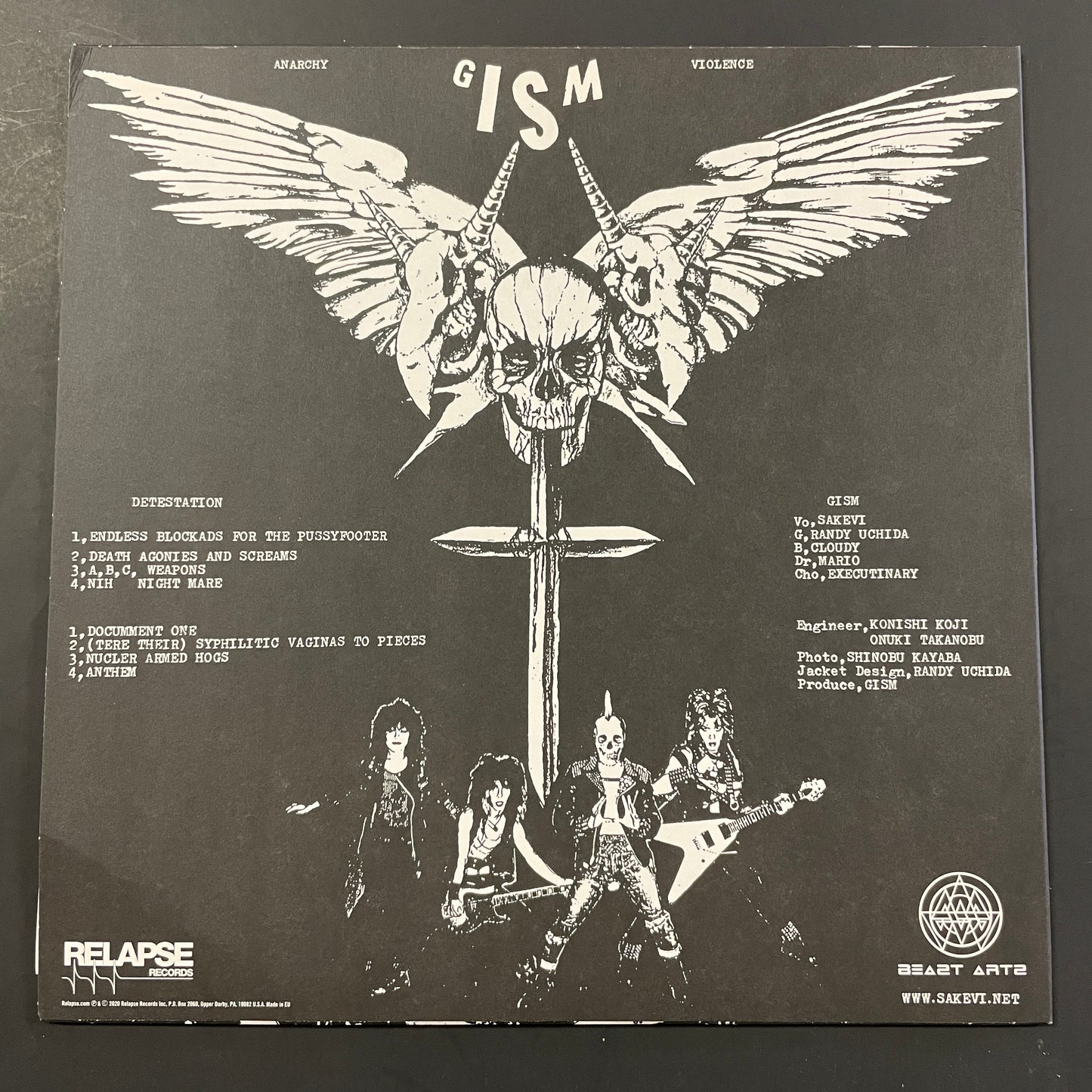 GISM - Detestation LP (used)