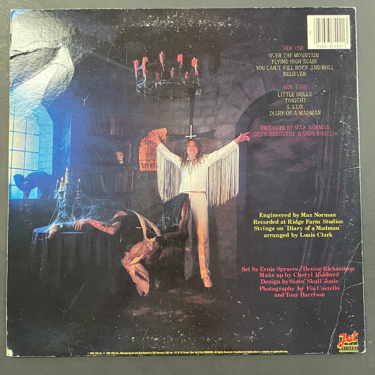 Ozzy Osbourne - Diary of a Madman original LP (used)