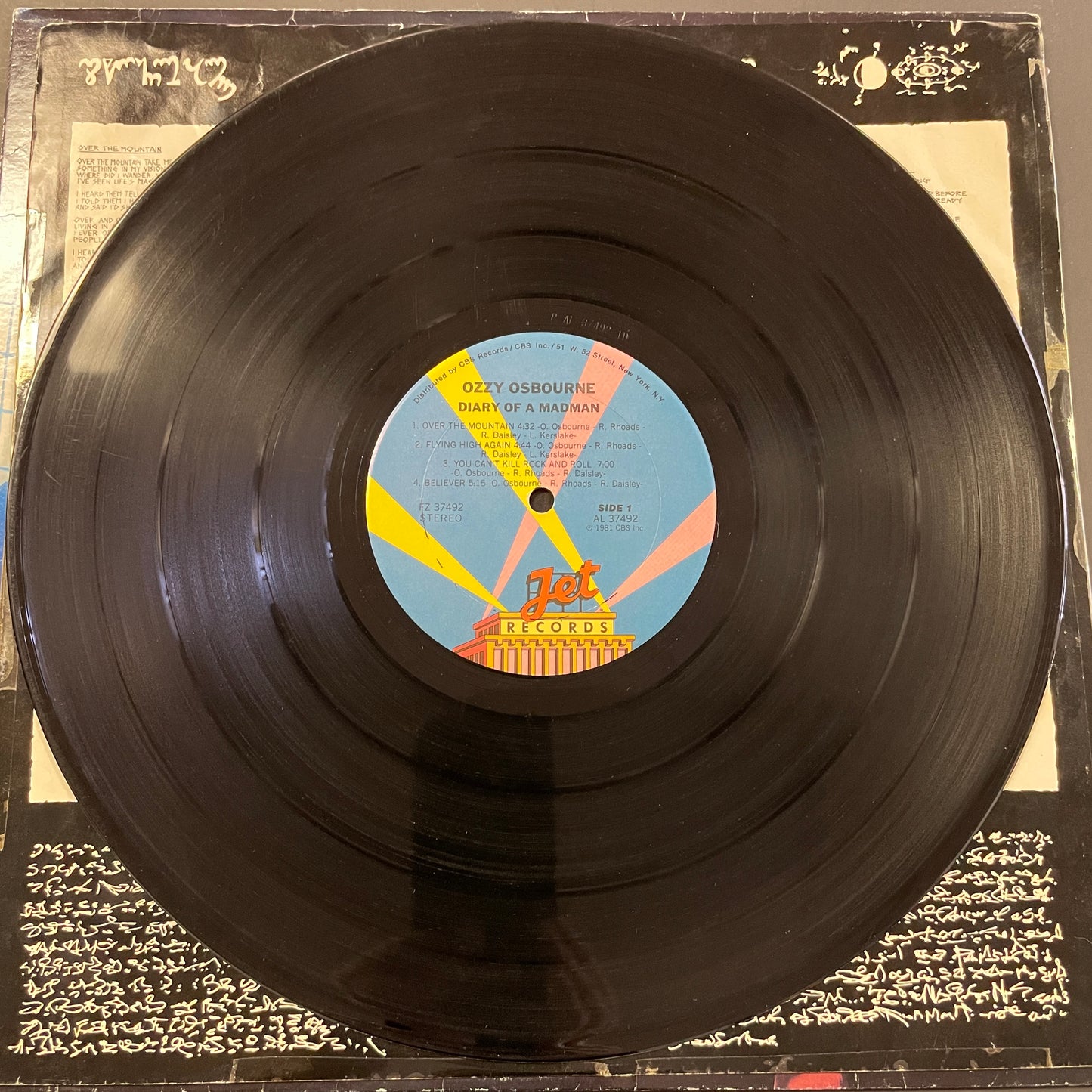 Ozzy Osbourne - Diary of a Madman original LP (used)