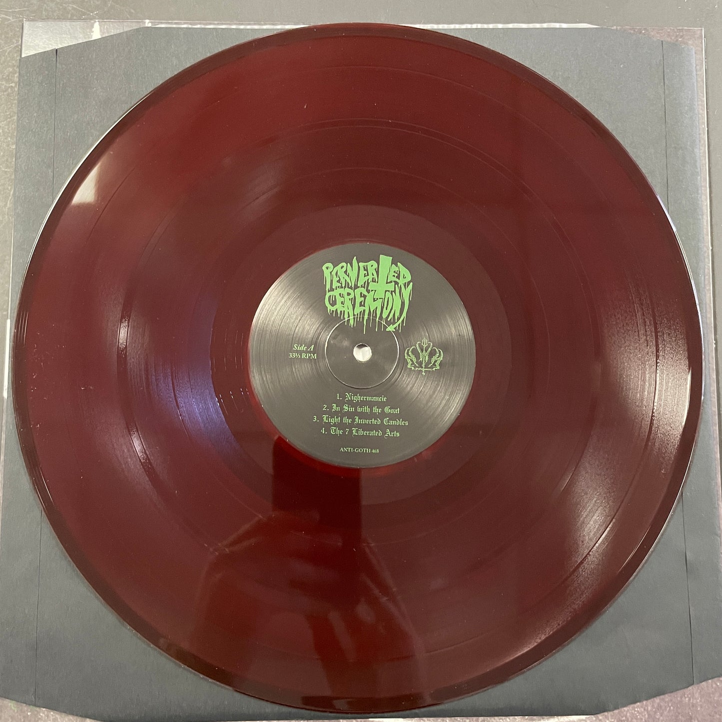 Perverted Ceremony / Witchcraft - Nighermancie / Black Candle Invoker LP (used)