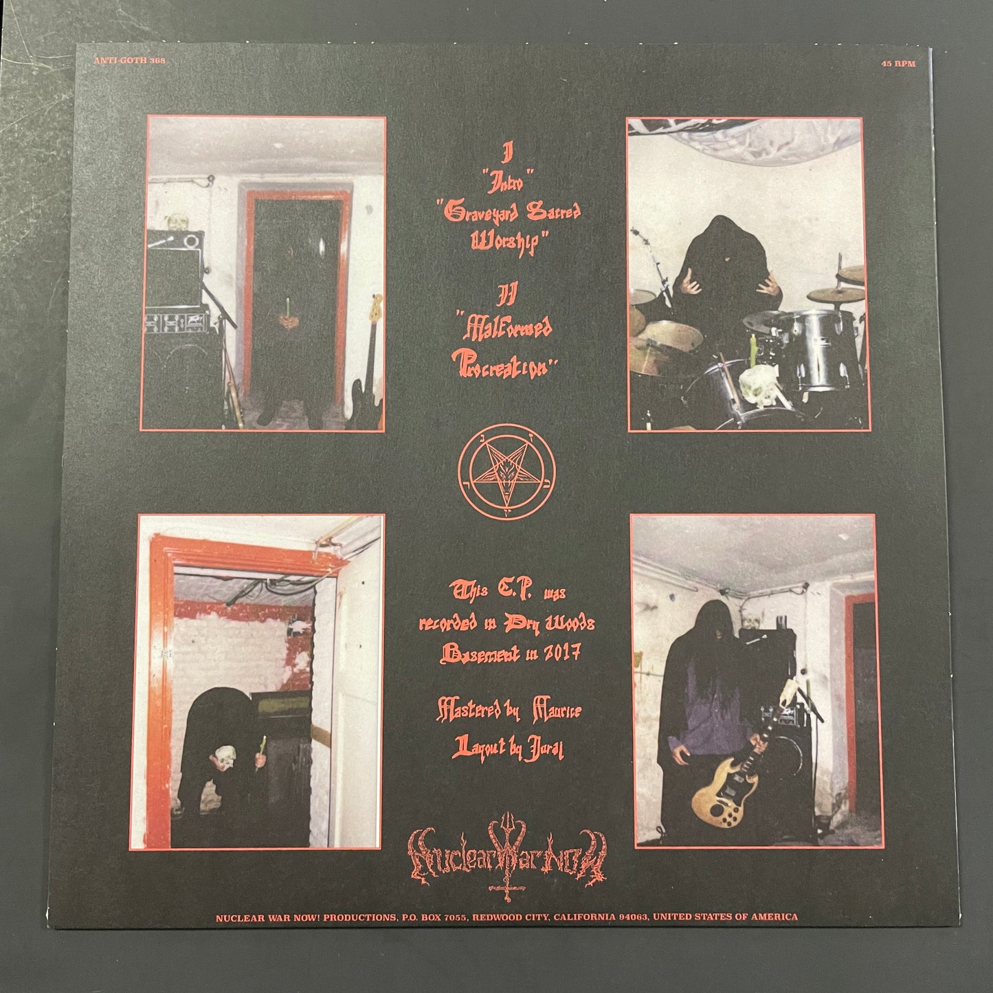 Perverted Ceremony - Perverted Ceremony LP (used)