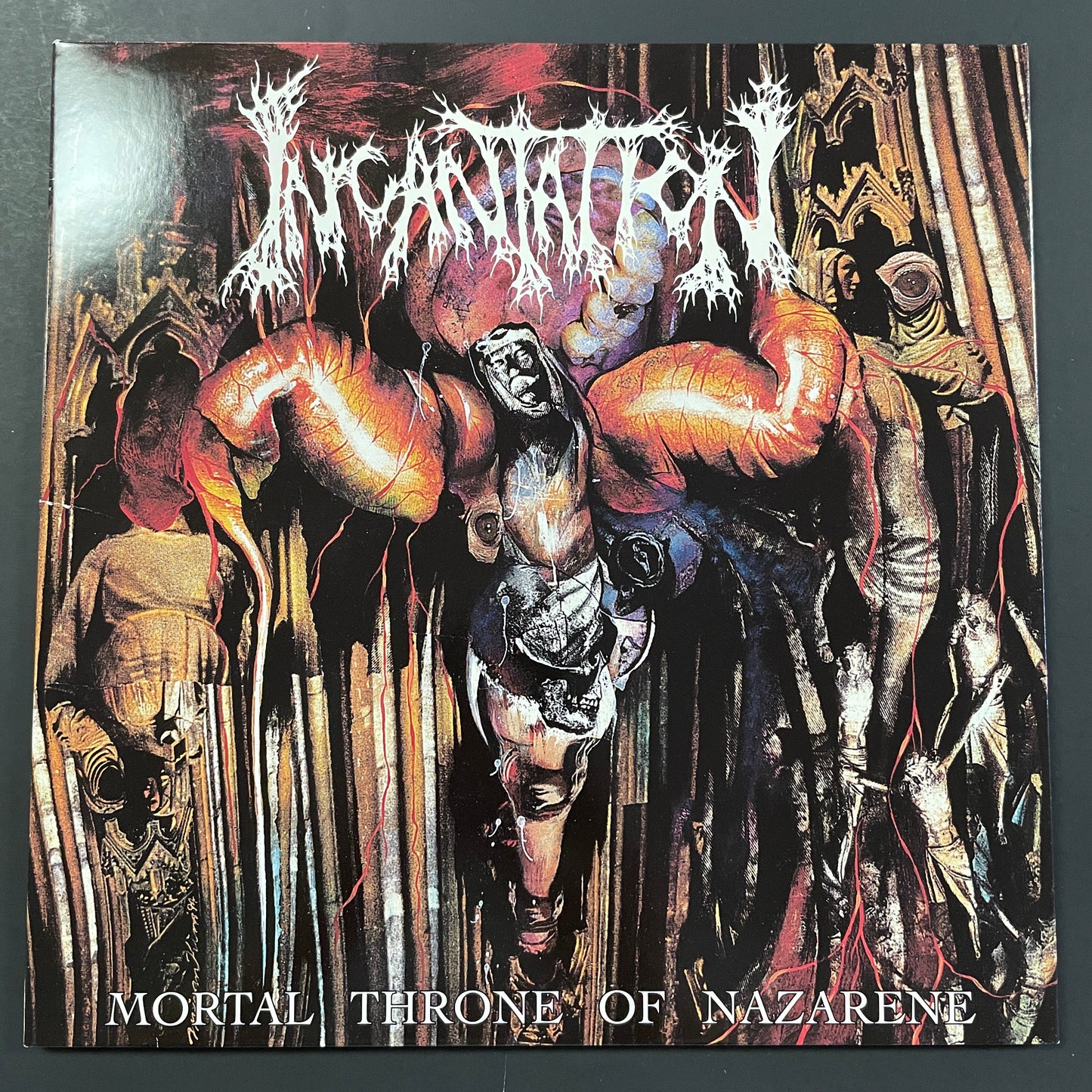 Incantation - Mortal Throne of Nazarene LP (used)
