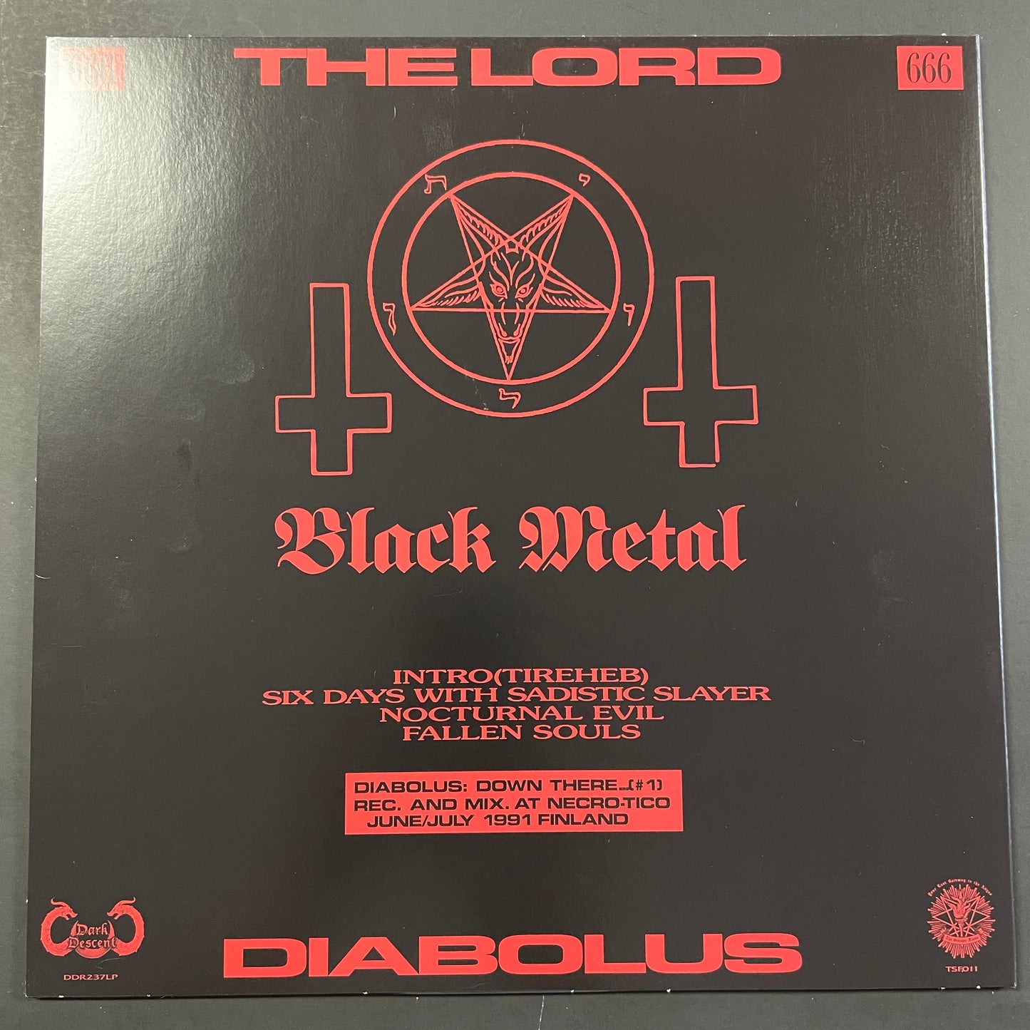 The Lord Diabolus – Down There... LP (used)