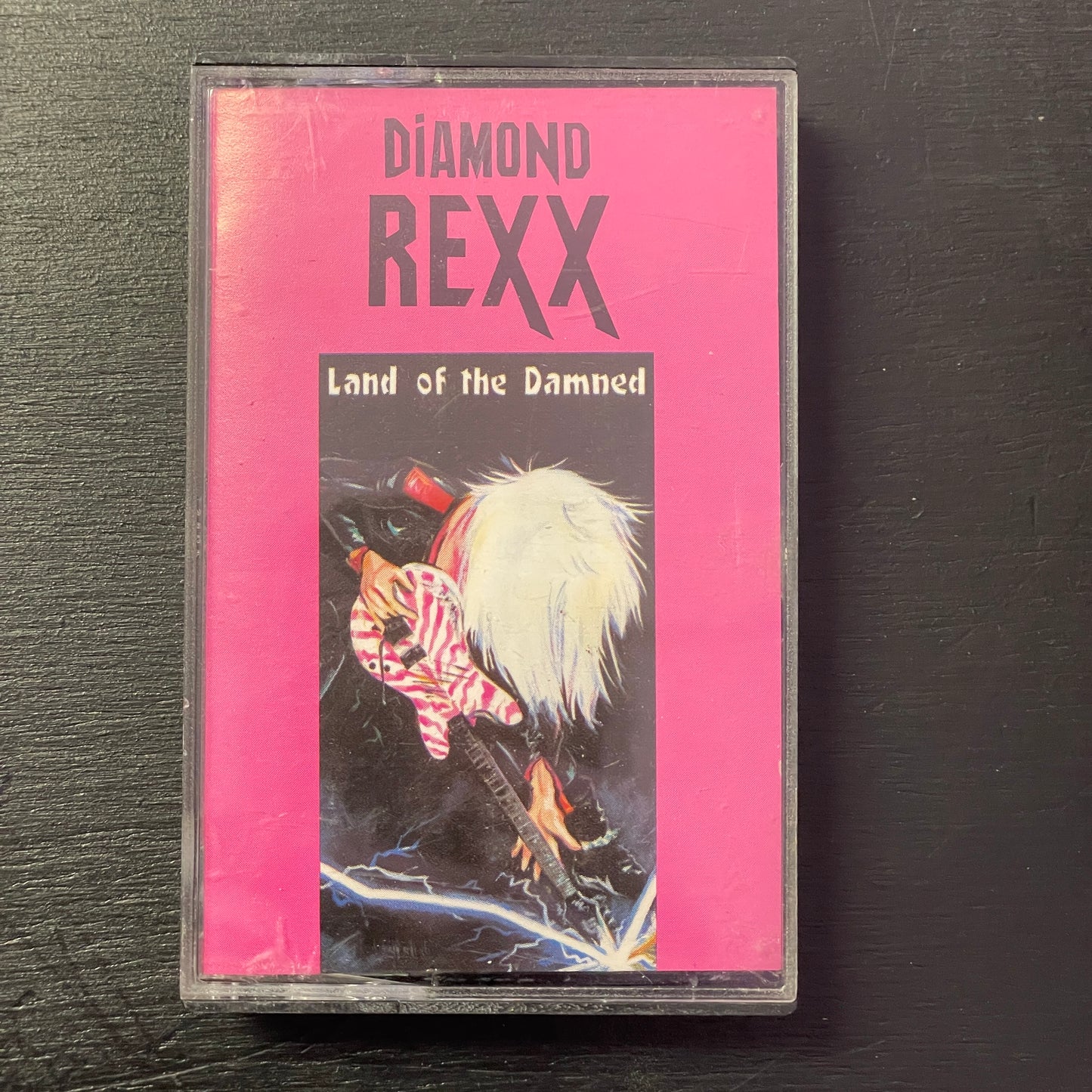 Diamond Rexx – Land Of The Damned original cassette tape (used)