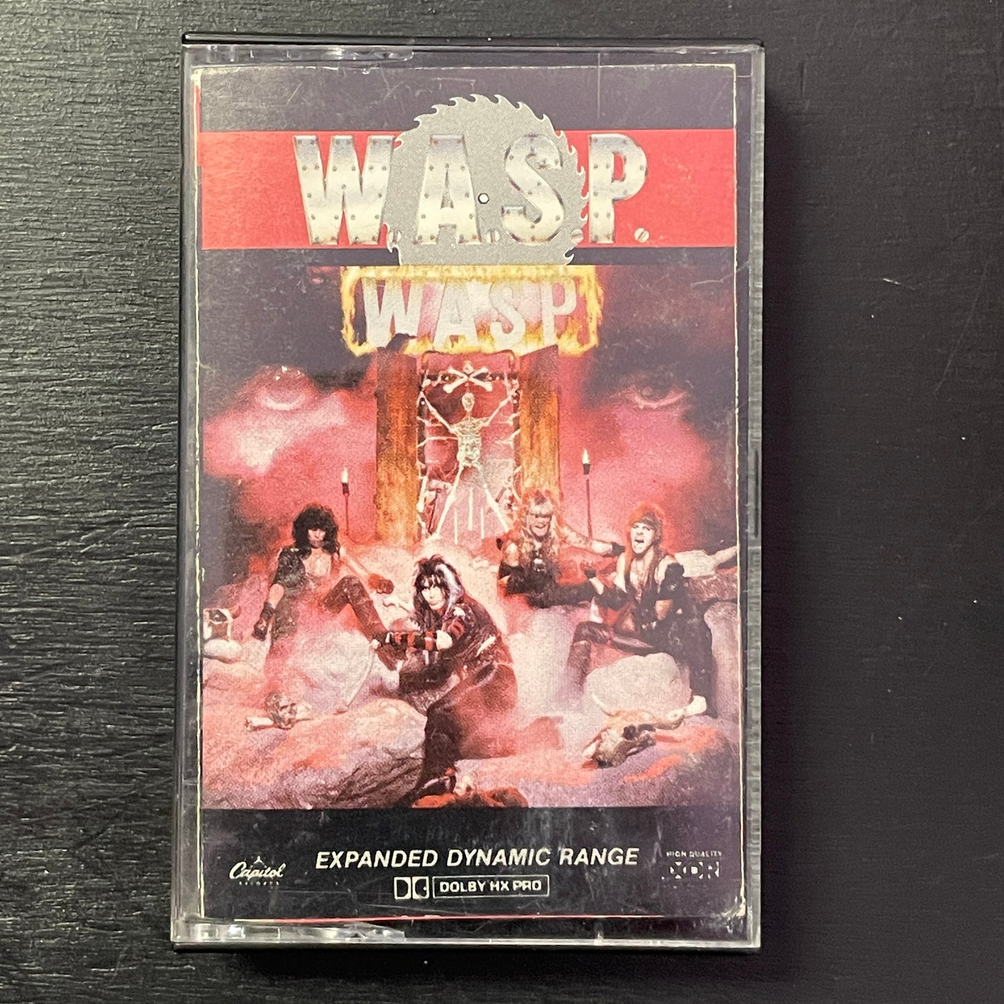 W.A.S.P. – W.A.S.P. original cassette tape (used)