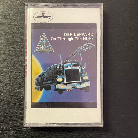 Def Leppard – On Through The Night original cassette tape (used)