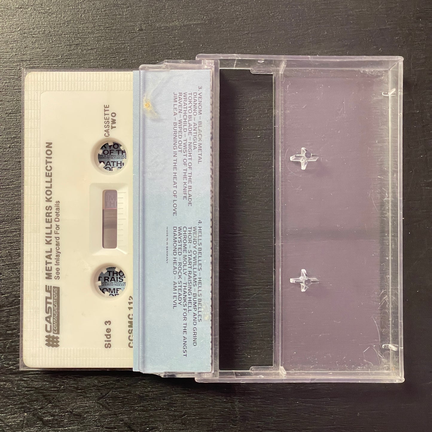 Metal Killers Kollection Part 2 original cassette tape (used)
