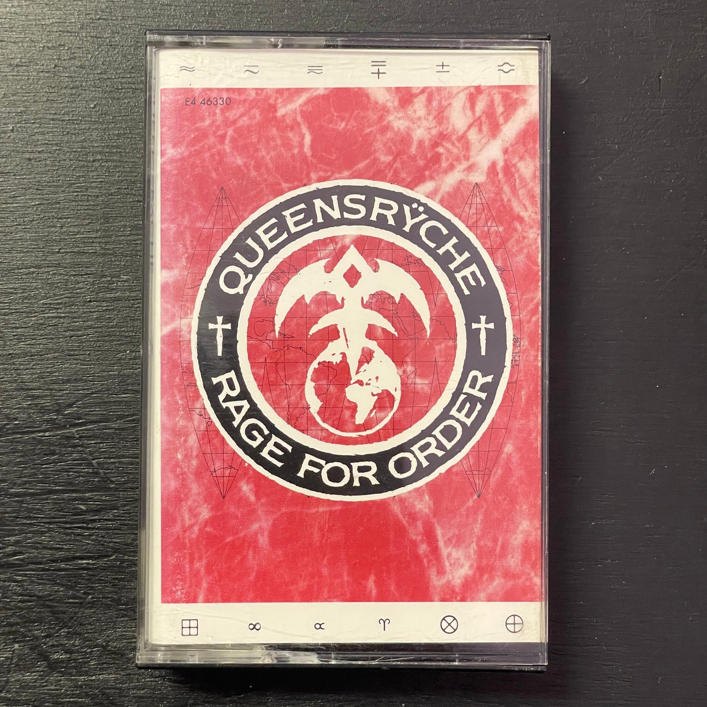 Queensrÿche – Rage For Order original cassette tape (used)