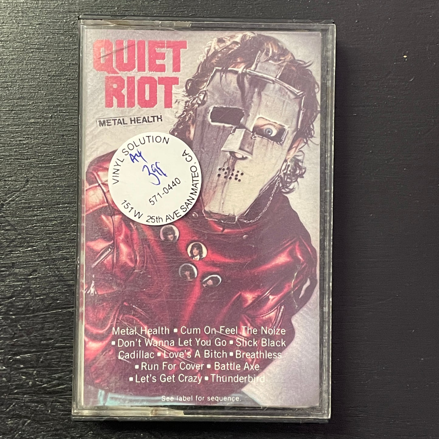 Quiet Riot – Metal Health original cassette tape (used)