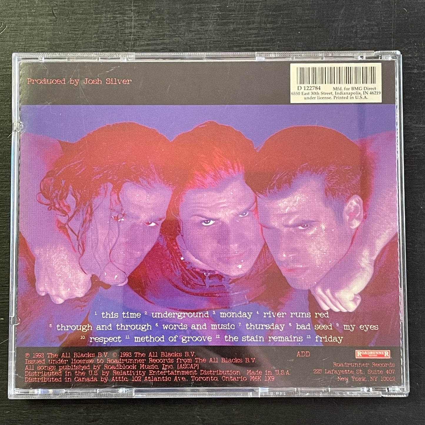 Life Of Agony – River Runs Red CD (used)