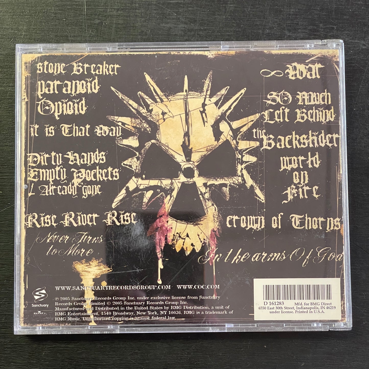 Corrosion Of Conformity – In The Arms Of God CD (used)