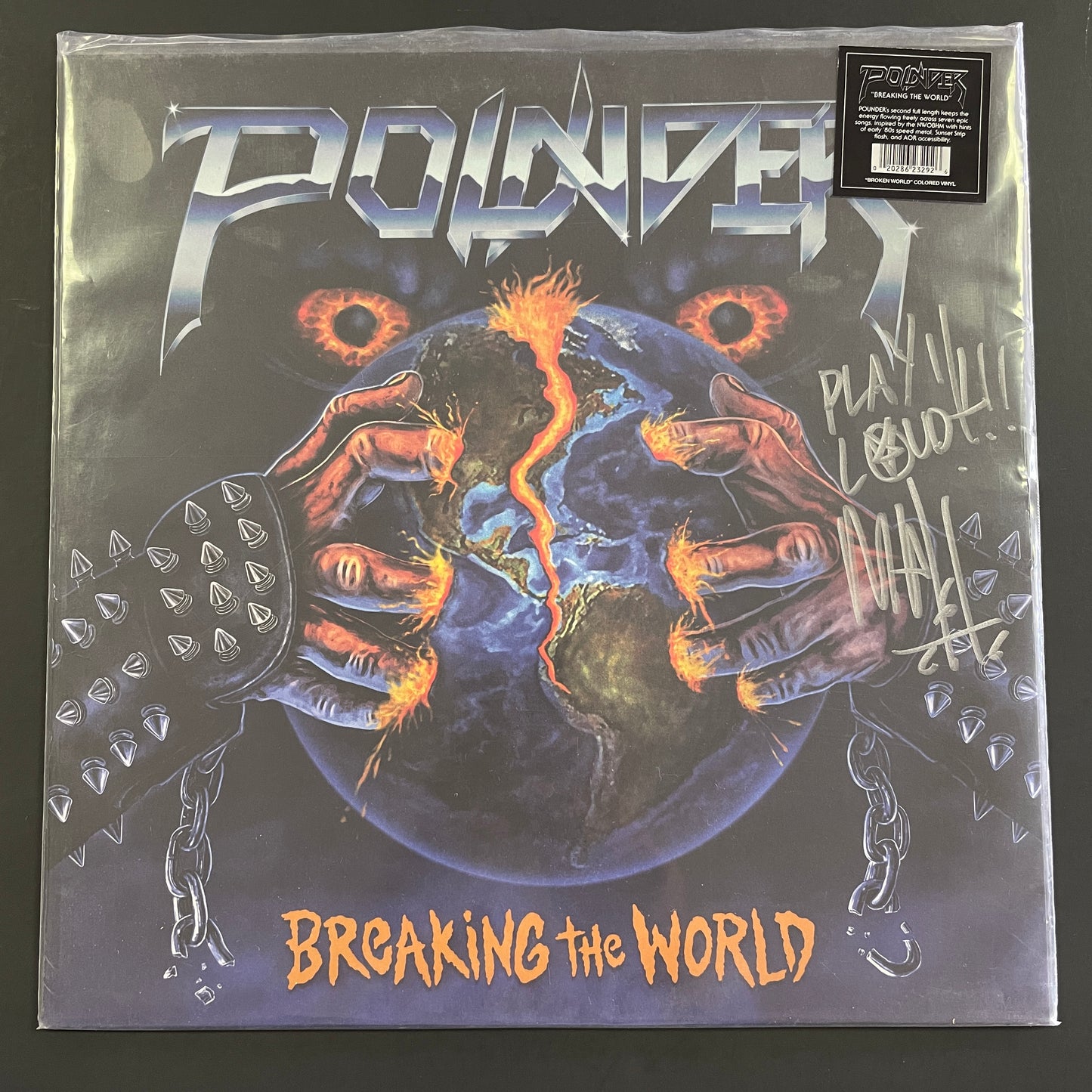 Pounder - Breaking the World LP (used)