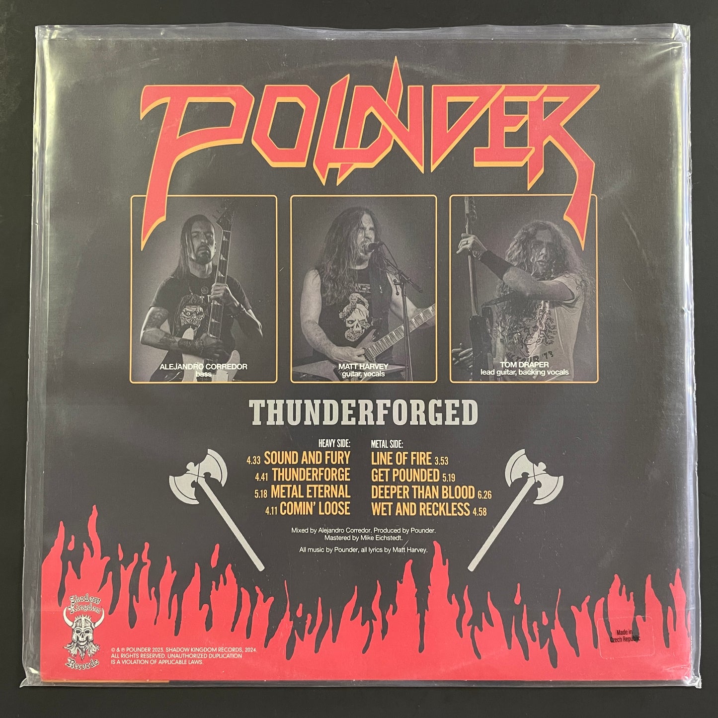Pounder - Thunderforged LP (used)