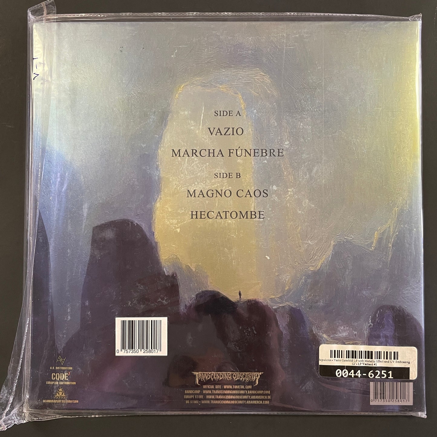 Sepulcros - Vazio LP (used)
