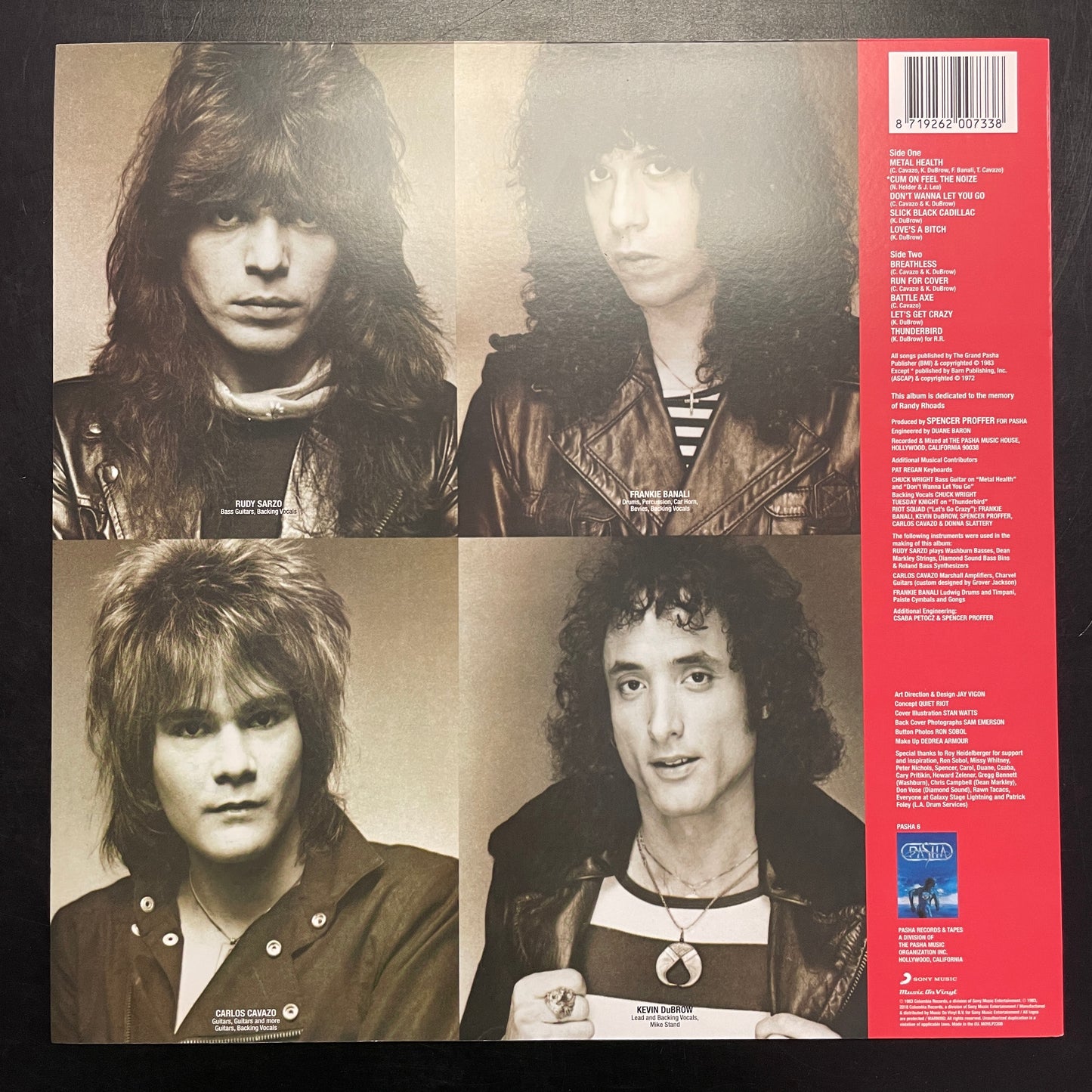 Quiet Riot - Metal Health LP (used)