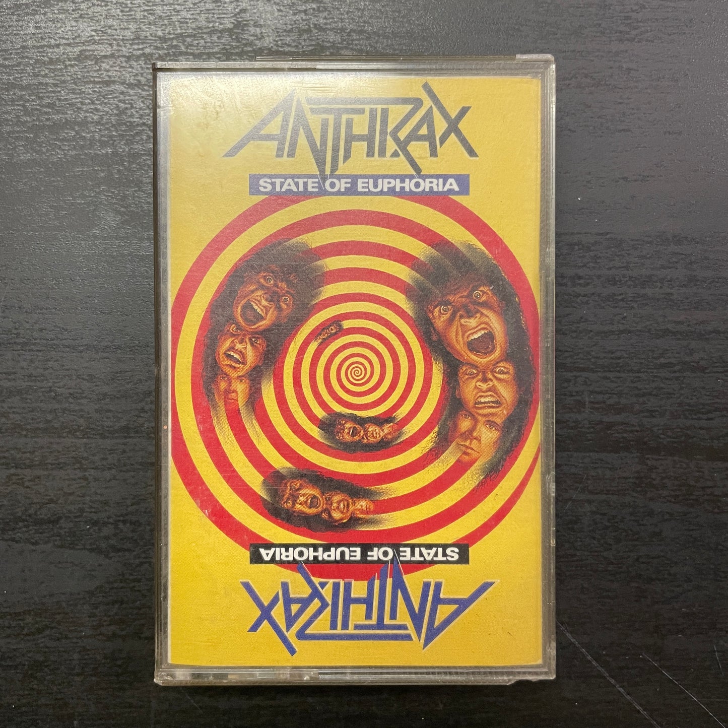 Anthrax – State Of Euphoria original cassette tape (used)