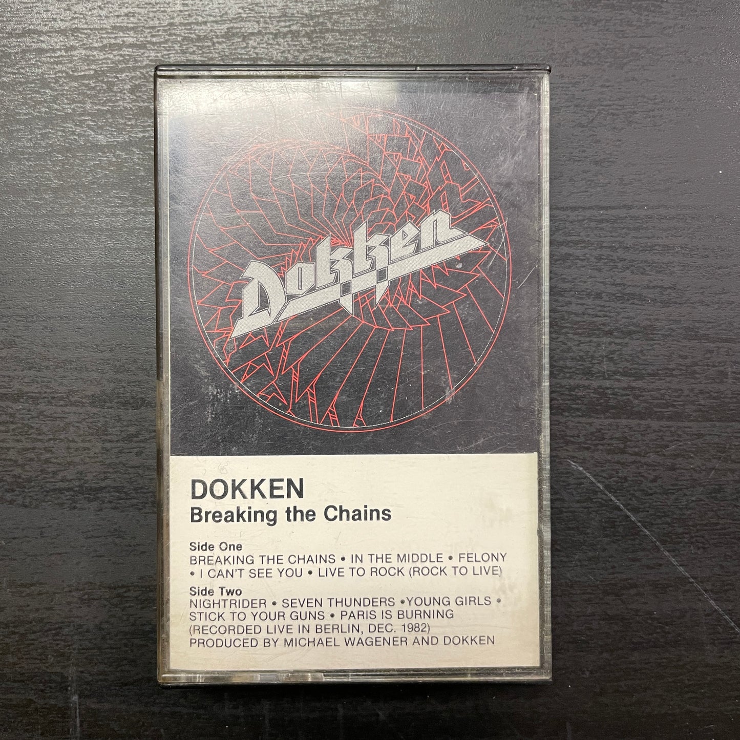 Dokken – Breaking The Chains original cassette tape (used)