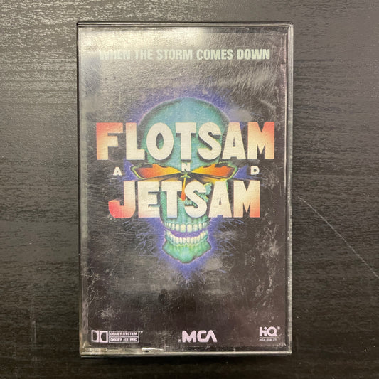 Flotsam And Jetsam – When The Storm Comes Down original cassette tape (used)