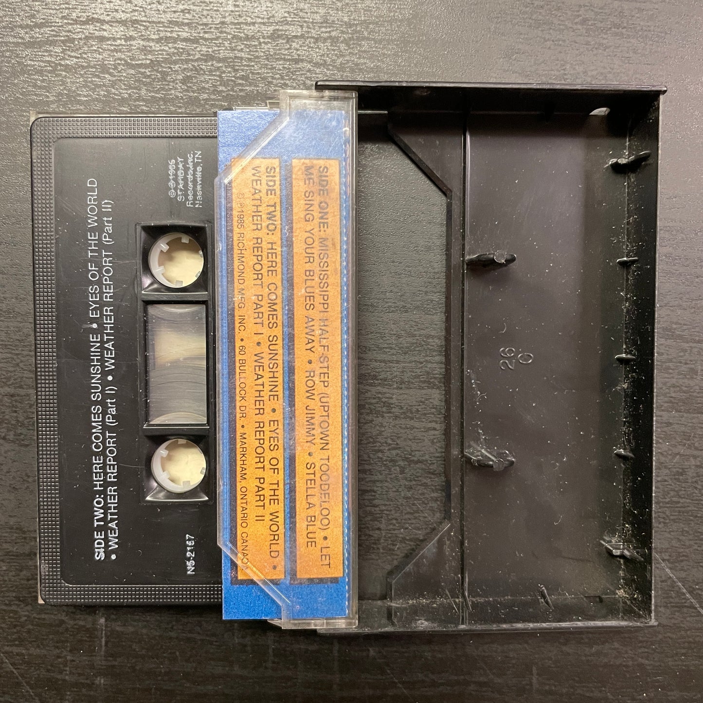 Grateful Dead – Wake Of The Flood cassette tape (used)