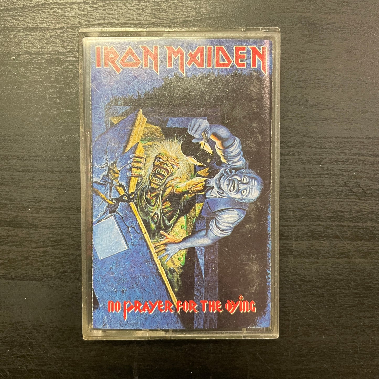Iron Maiden – No Prayer For The Dying original cassette tape (used)