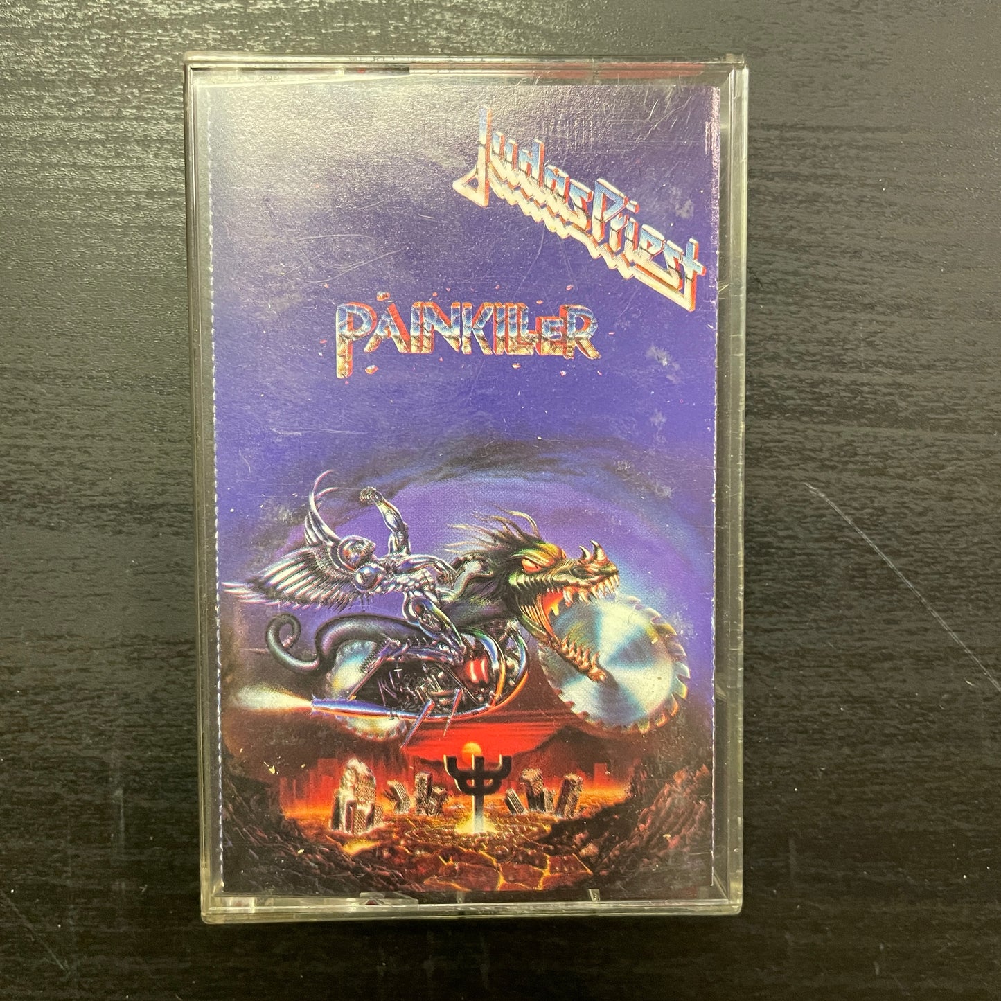 Judas Priest – Painkiller original cassette tape (used)