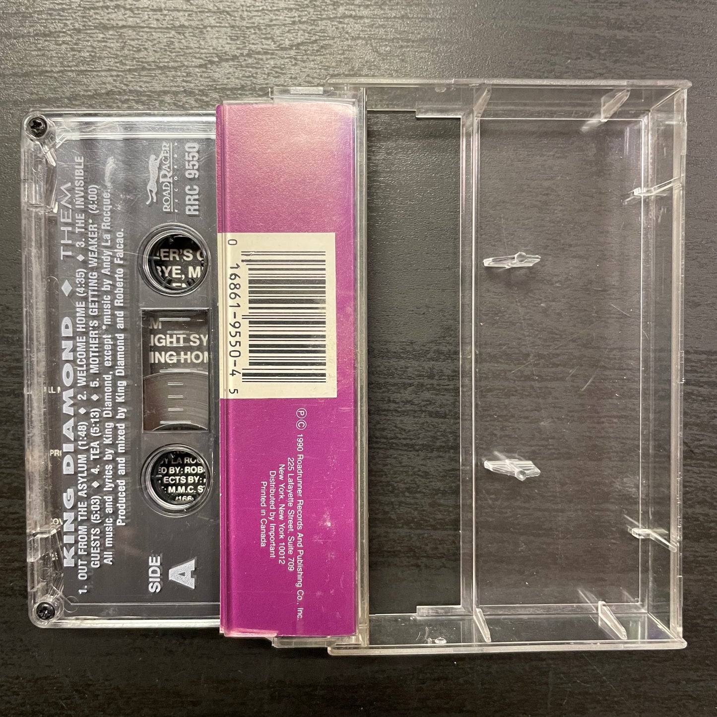 King Diamond – "Them" original cassette tape (used)