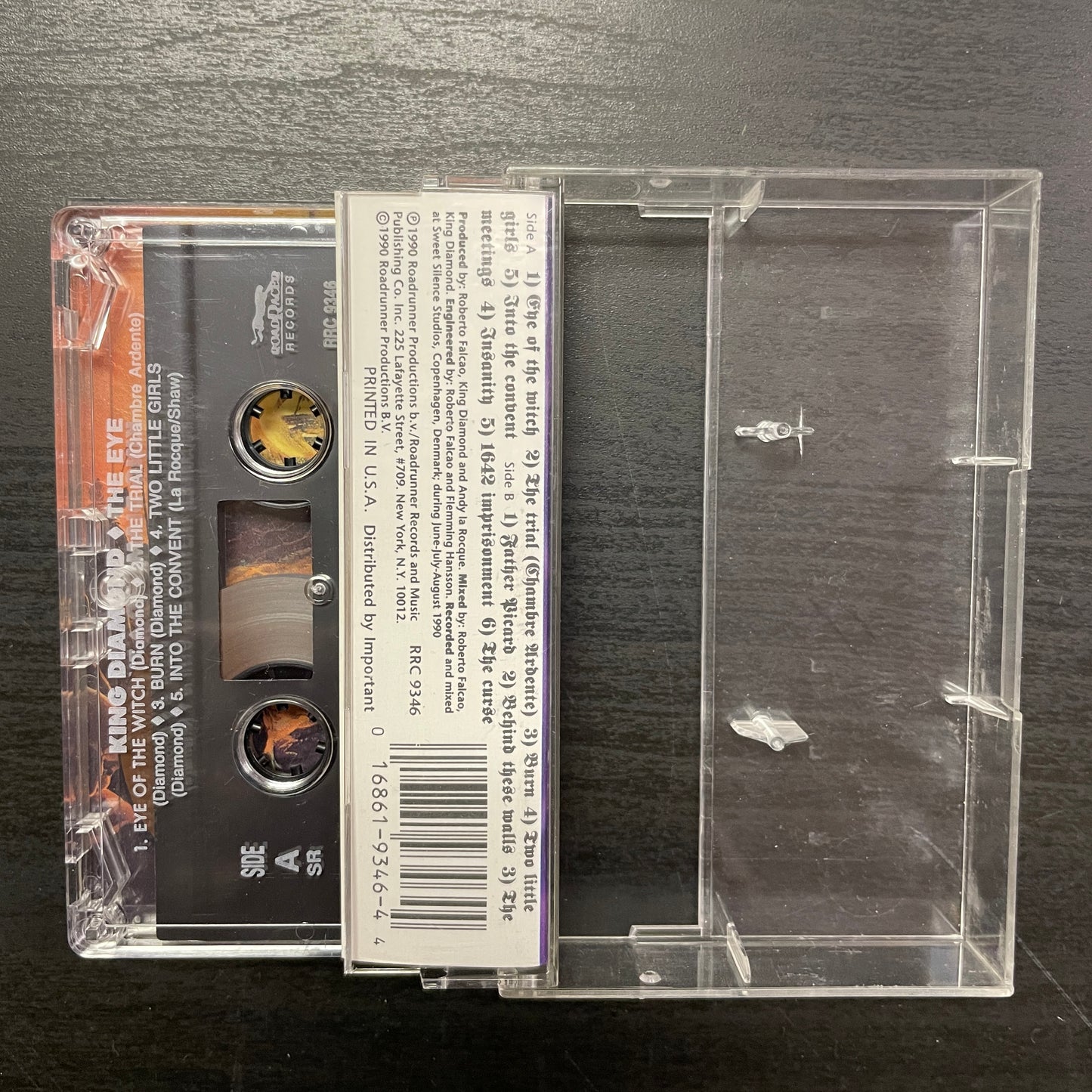 King Diamond – The Eye cassette tape (used)