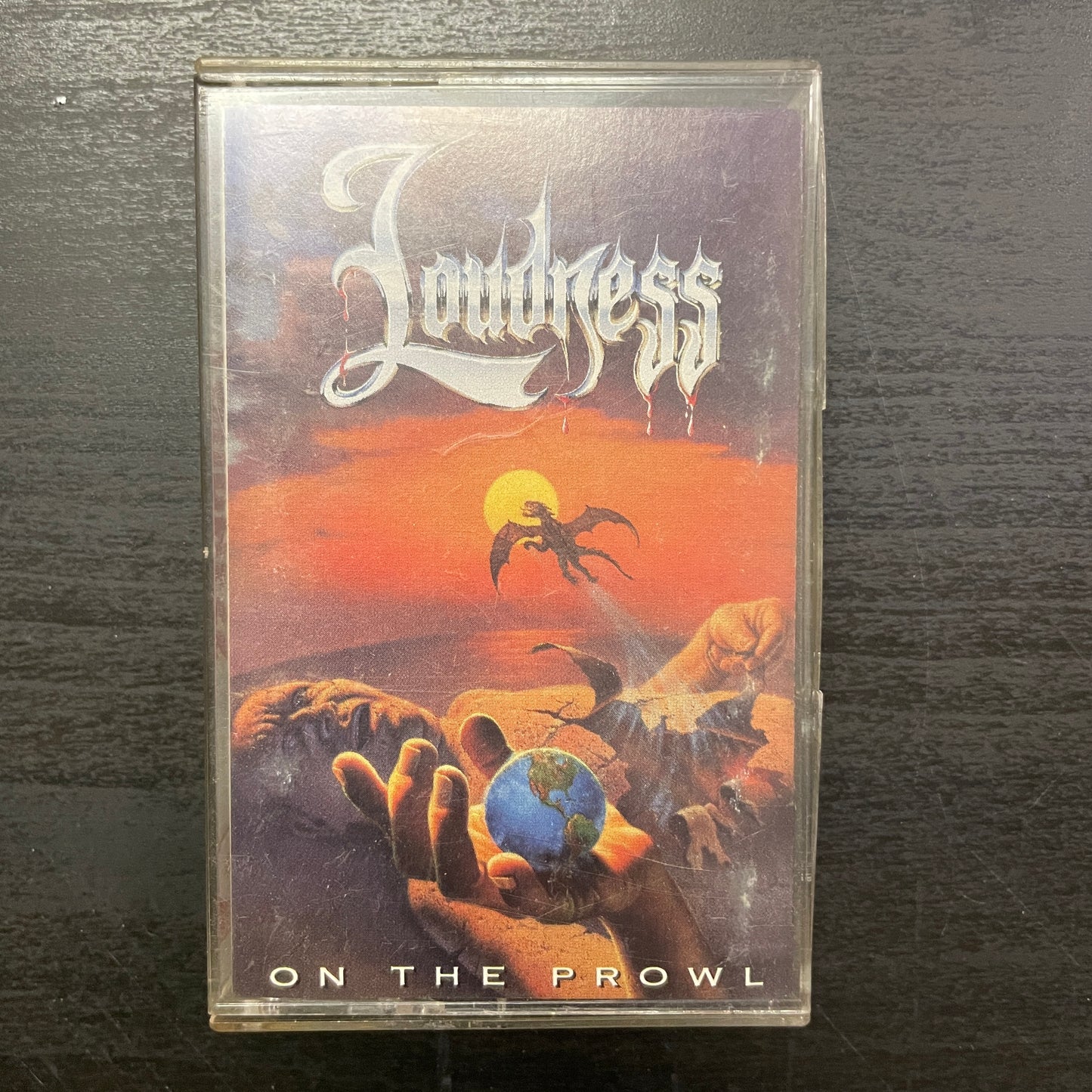 Loudness – On The Prowl original cassette tape (used)