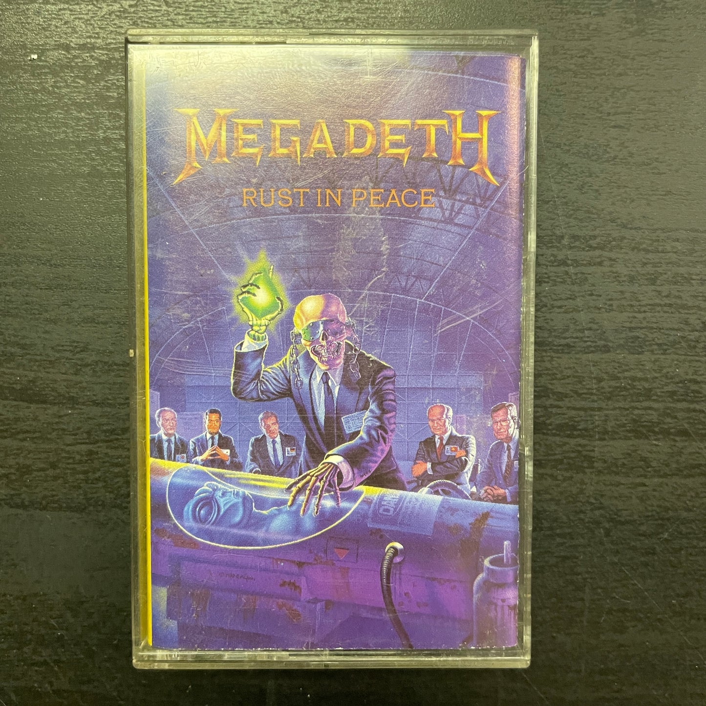 Megadeth – Rust In Peace original cassette tape (used)