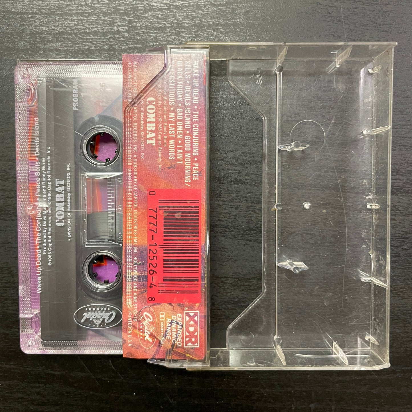Megadeth – Peace Sells... But Who's Buying? original cassette tape (used)