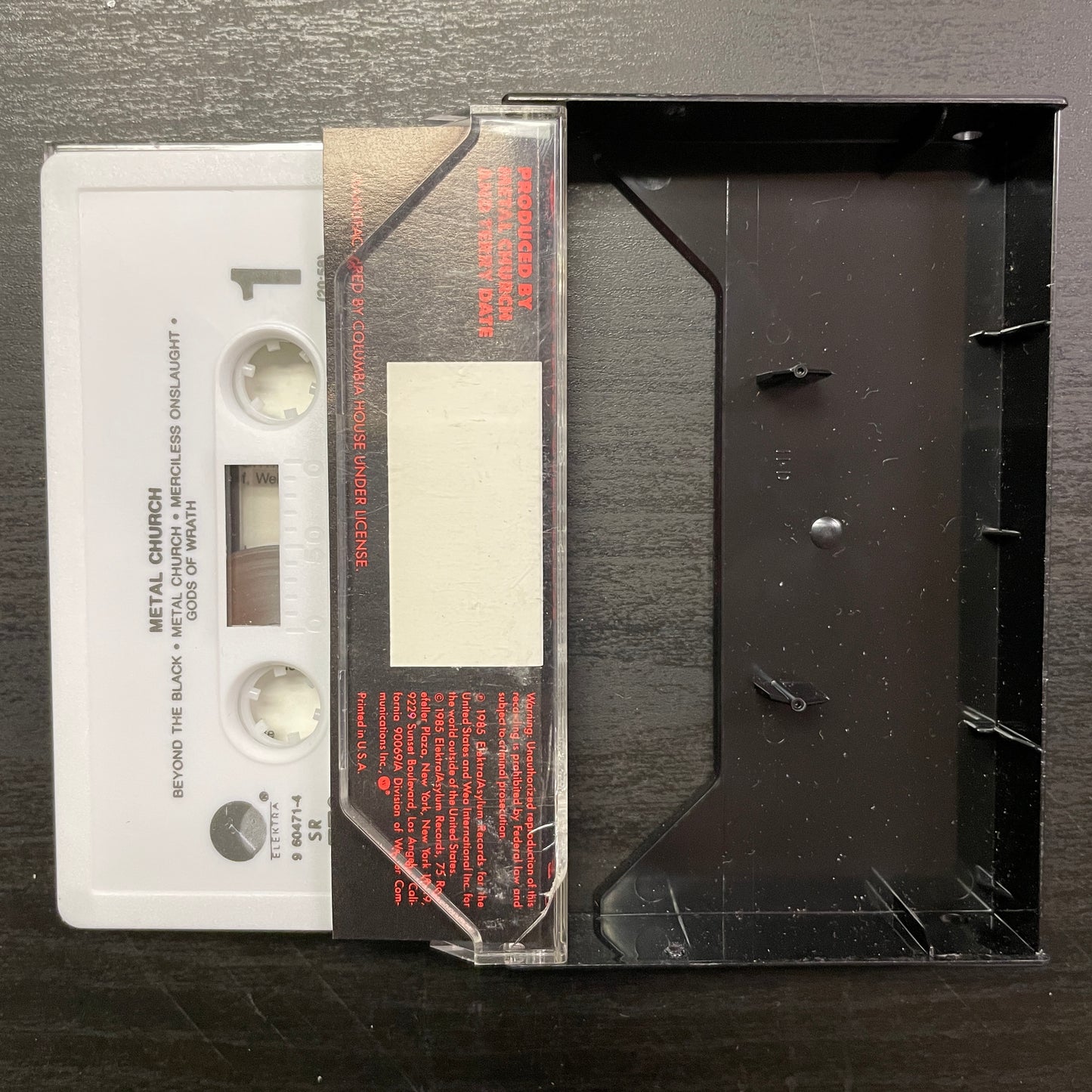 Metal Church – Metal Church original cassette tape (used)