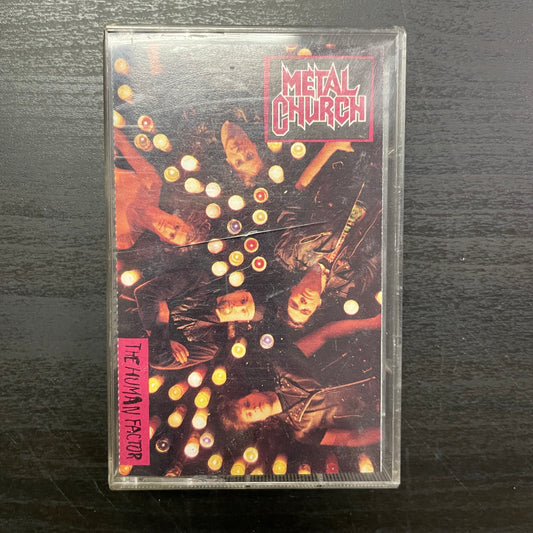 Metal Church – The Human Factor original cassette tape (used)
