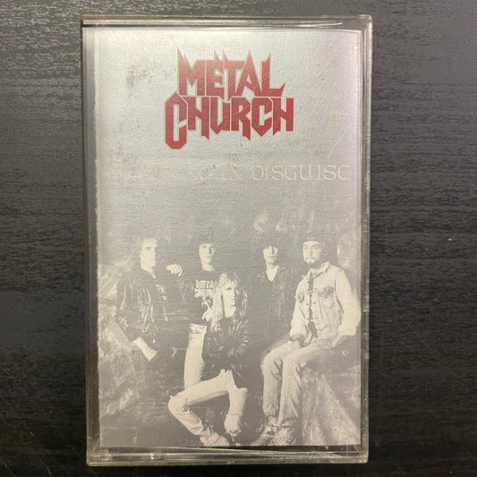 Metal Church – Blessing In Disguise original cassette tape (used)