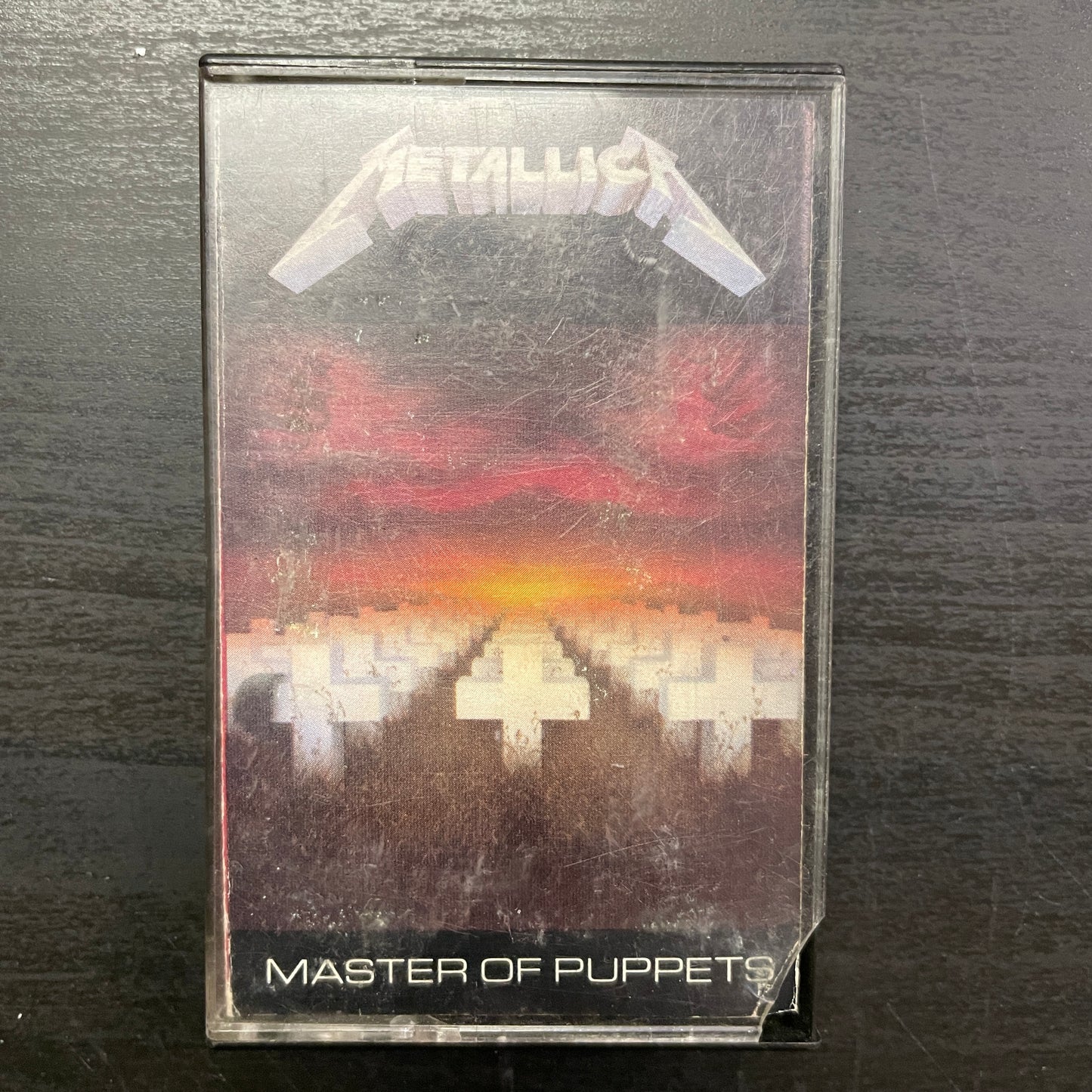Metallica – Master Of Puppets original cassette tape (used)
