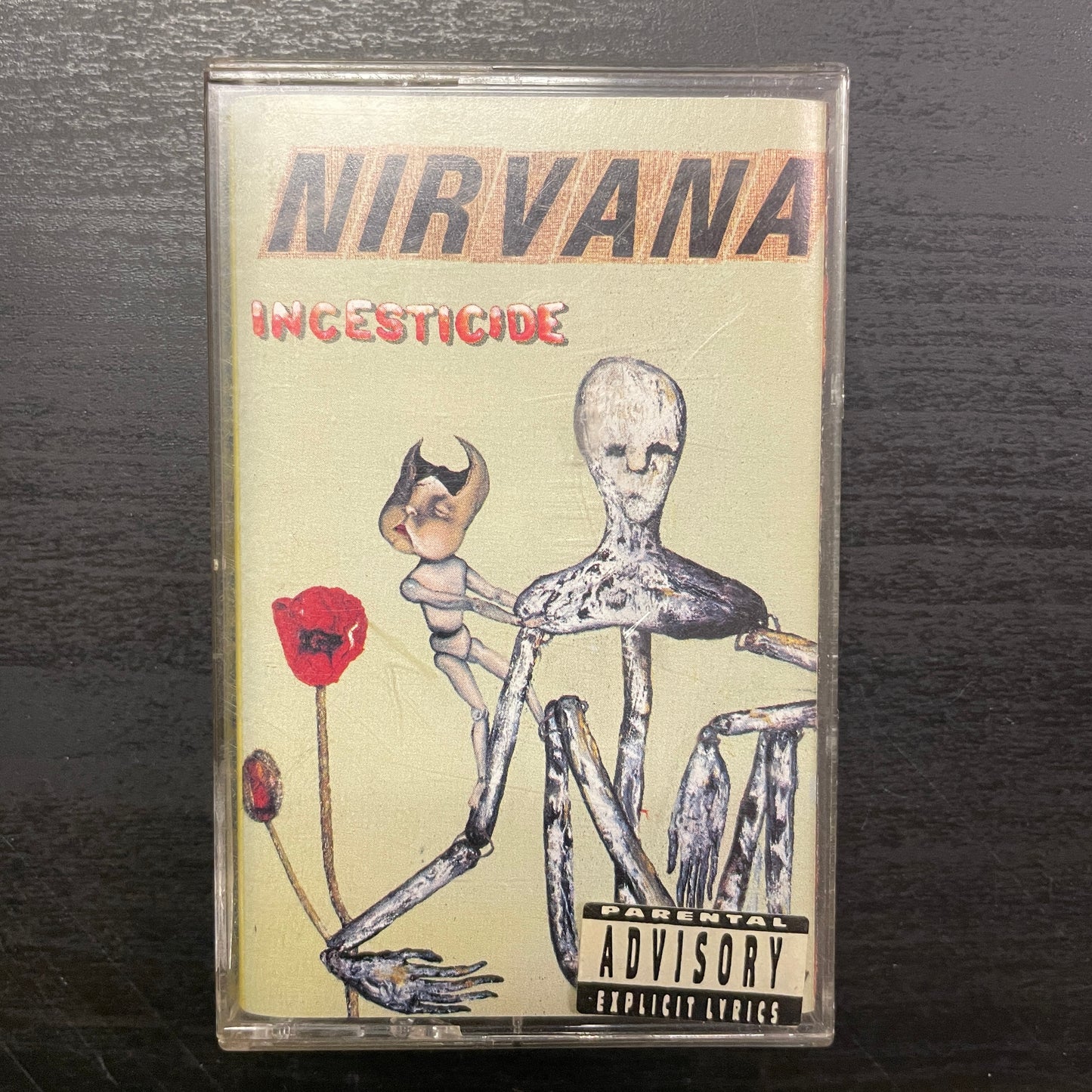 Nirvana – Incesticide original cassette tape (used)