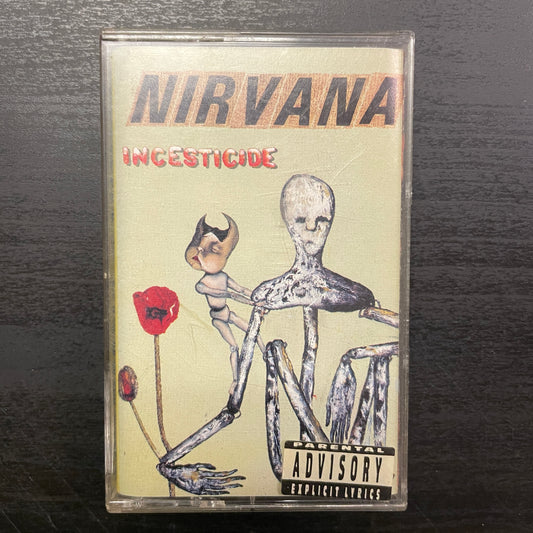 Nirvana – Incesticide original cassette tape (used)