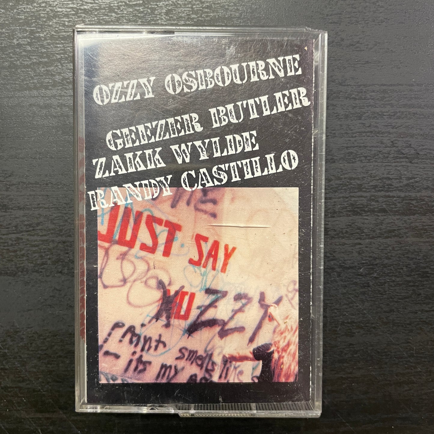 Ozzy Osbourne – Just Say Ozzy original cassette tape (used)