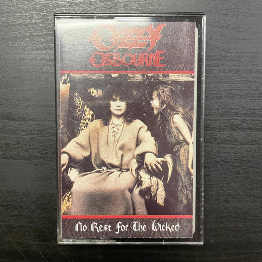 Ozzy Osbourne – No Rest For The Wicked original cassette tape (used)