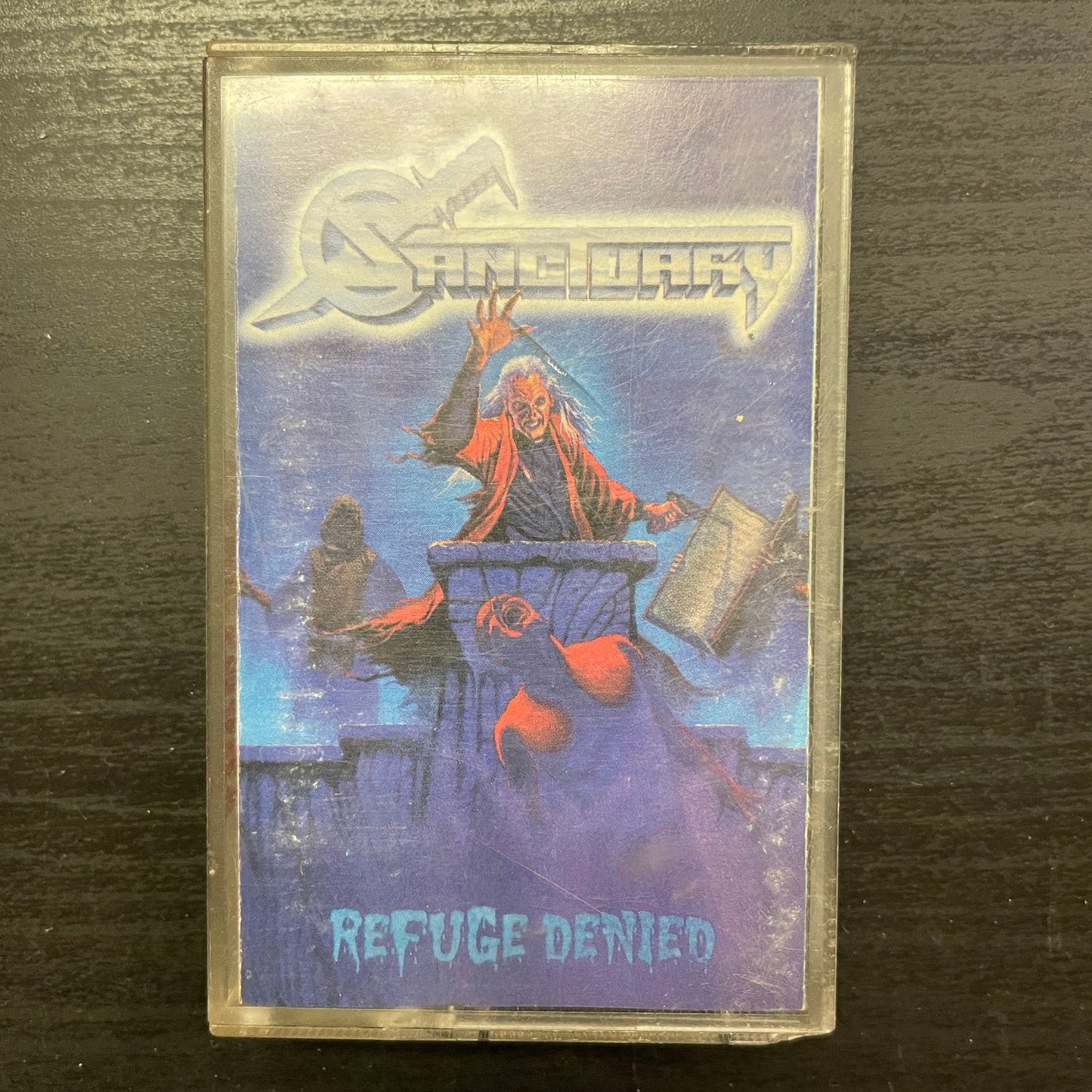 Sanctuary – Refuge Denied original cassette tape (used)