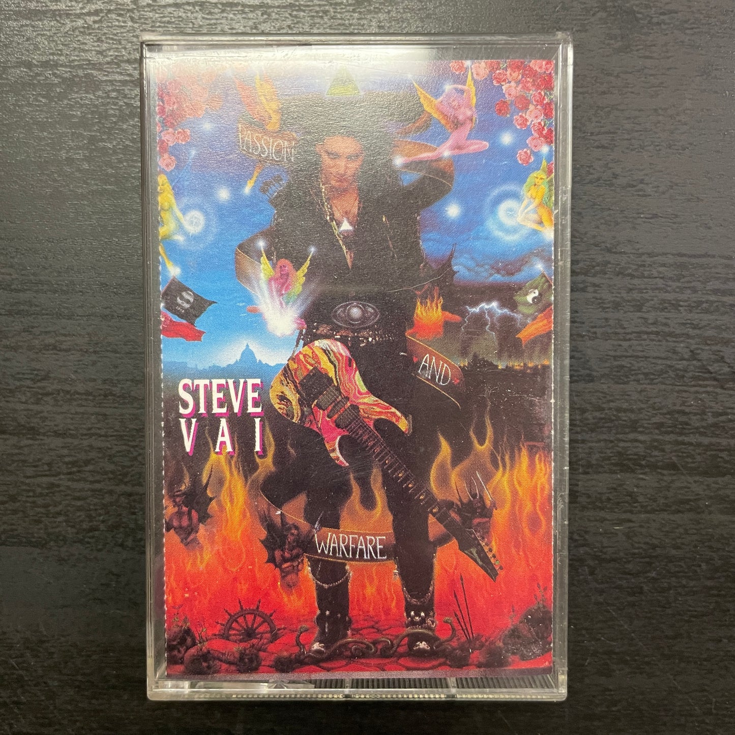 Steve Vai – Passion And Warfare original cassette tape (used)