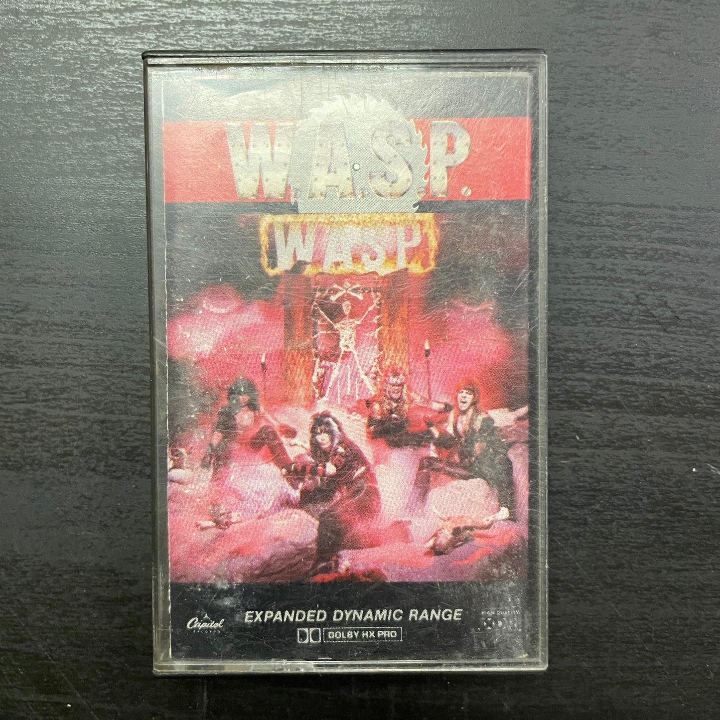 W.A.S.P. – W.A.S.P. original cassette tape (used)