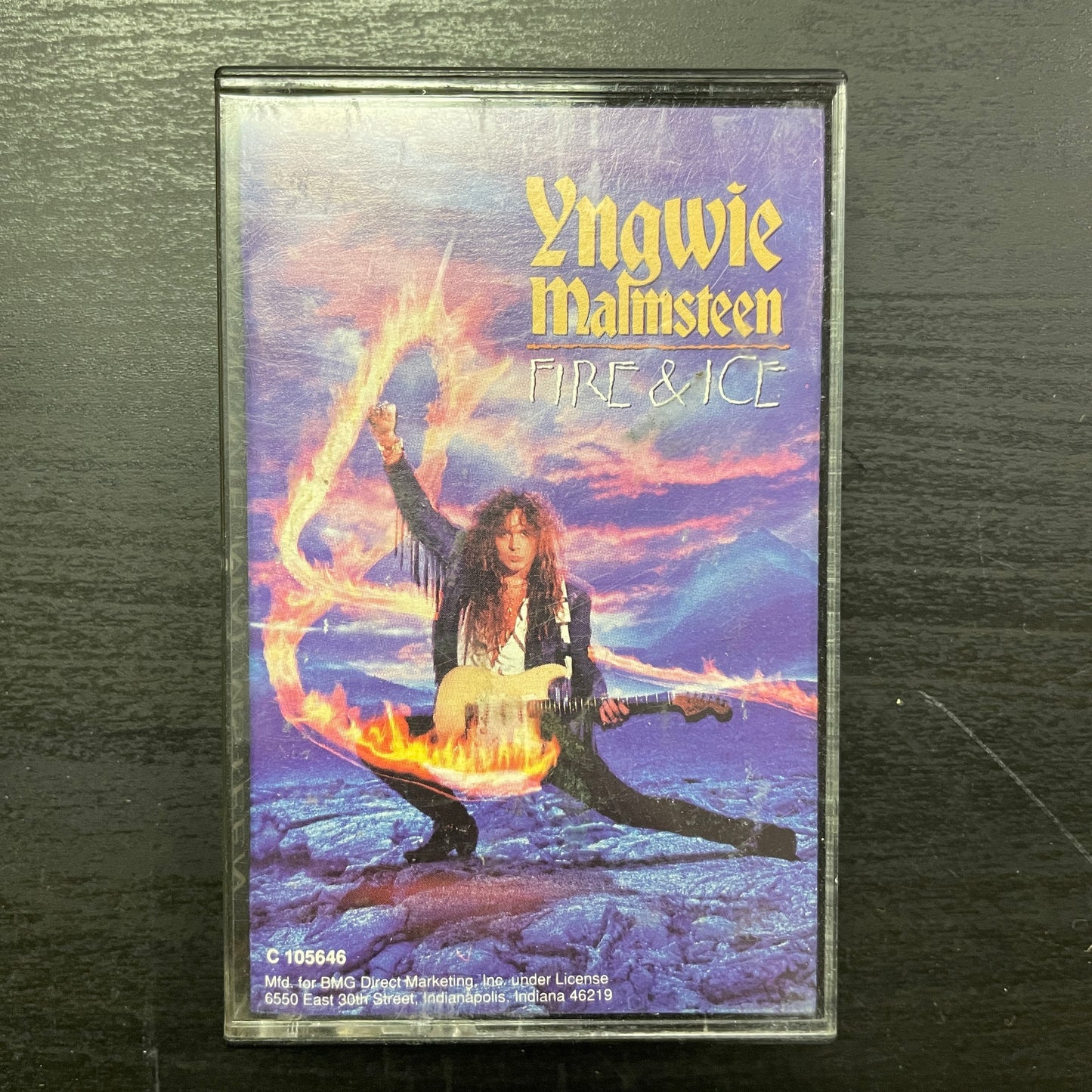 Yngwie Malmsteen – Fire & Ice original cassette tape (used)