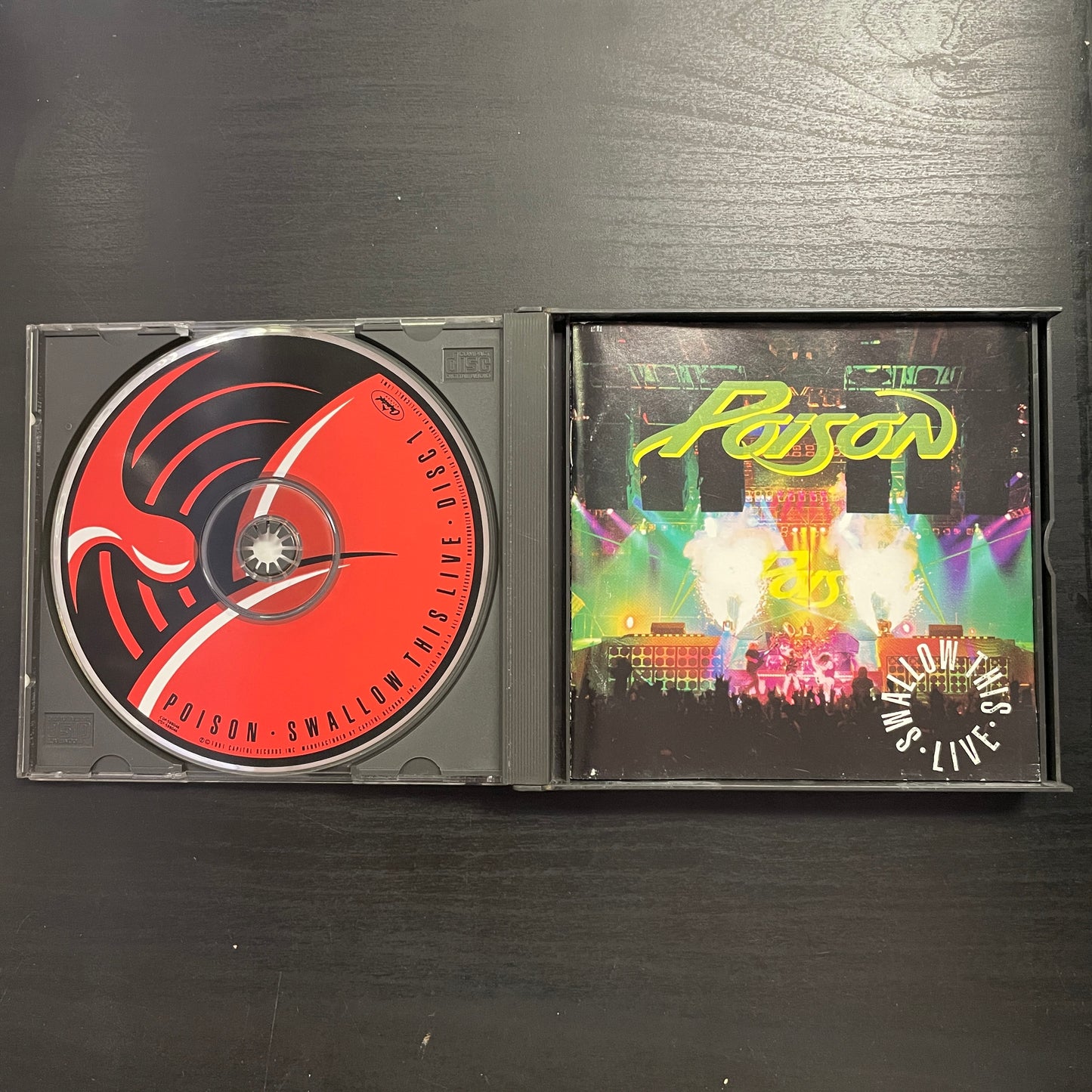 Poison – Swallow This Live CD (used)
