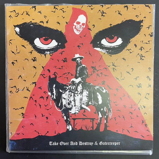Take Over And Destroy / Gatecreeper – Subterfuge / Poisoned Mind 7" split (used)