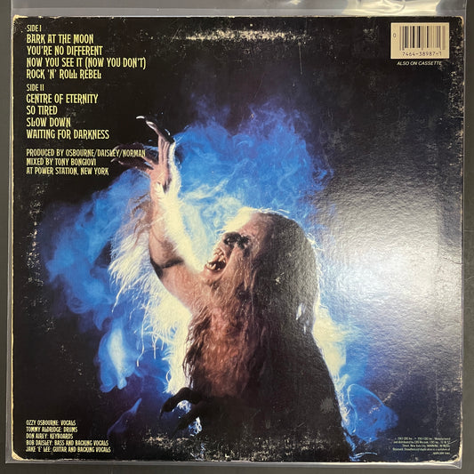 Ozzy Osbourne - Bark at the Moon original LP (used)