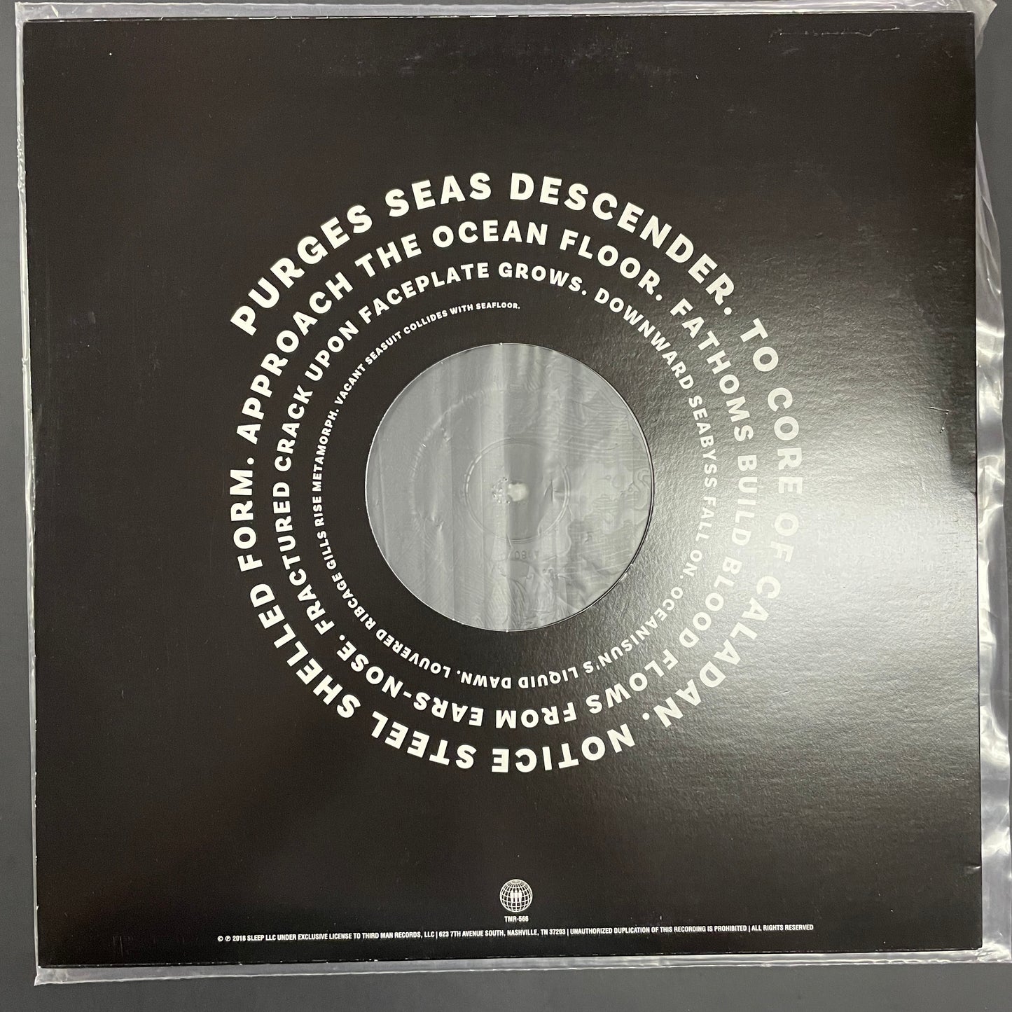 Sleep – Leagues Beneath 12" single (used)