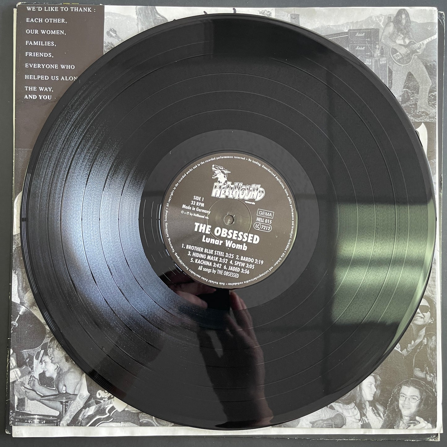 The Obsessed – Lunar Womb original LP (used)