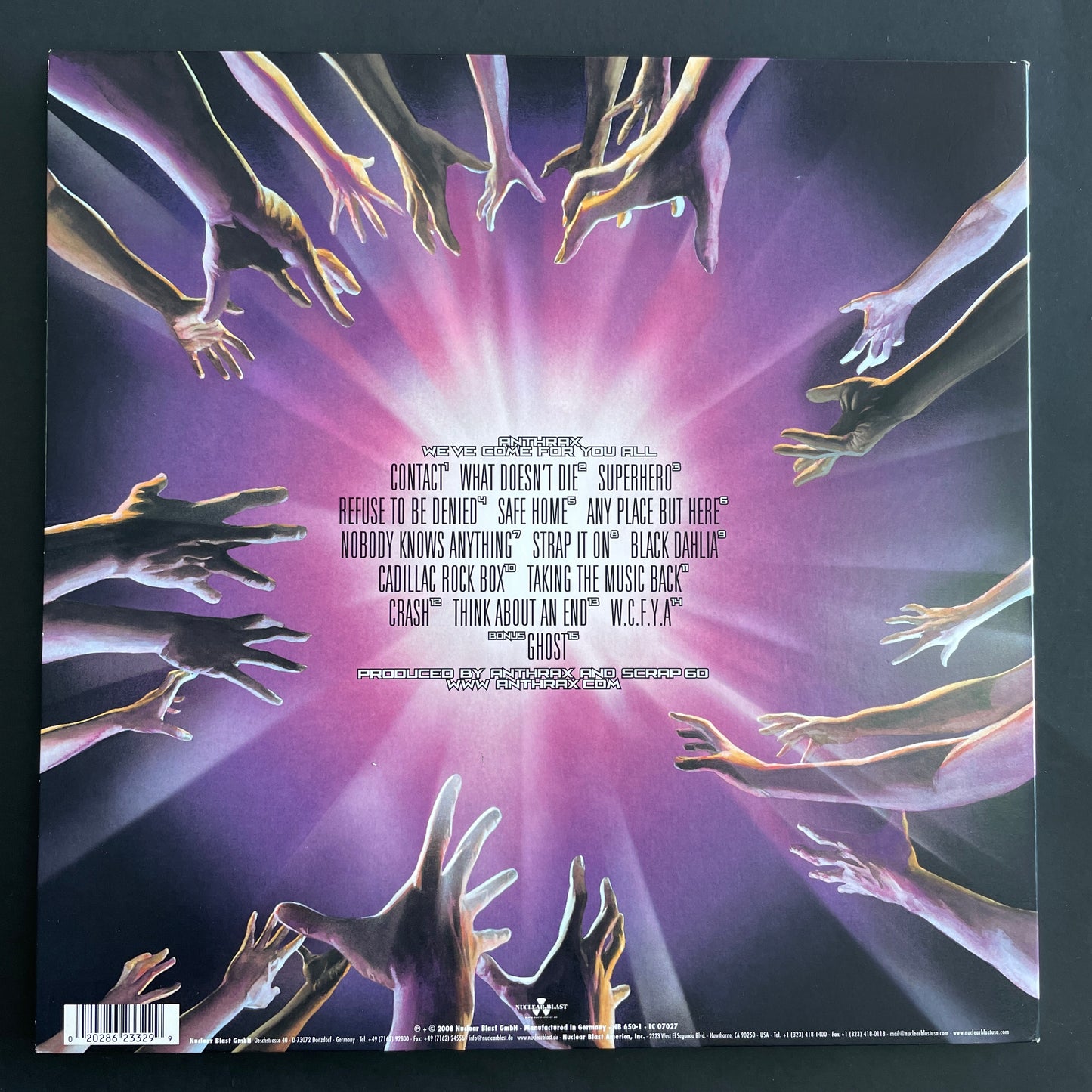 Anthrax – We've Come for You All double LP (used)
