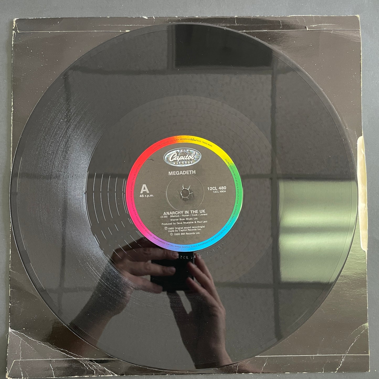 Megadeth – Anarchy In The U.K. original 12" EP (used)