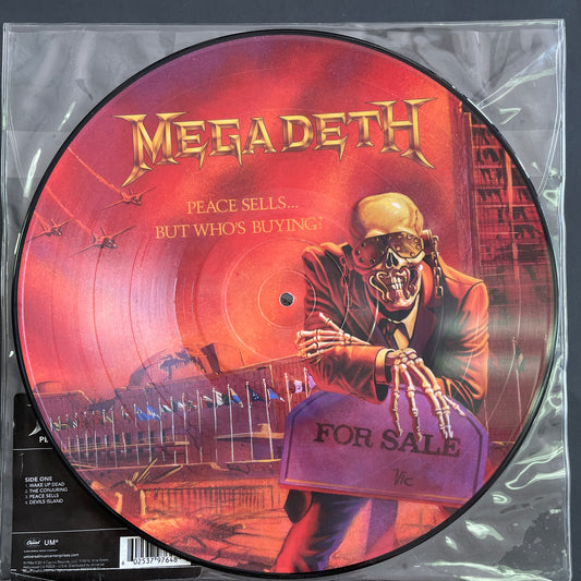 Megadeth – Peace Sells... But Who's Buying? picture disc (used)